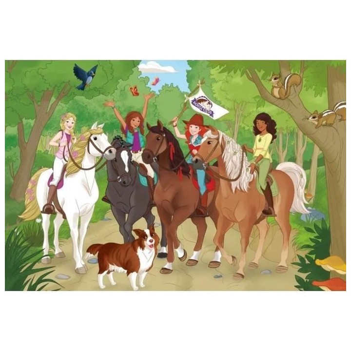 Coffret de puzzles - SCHMIDT SPIELE - Horse Club - 2x60, 2x100 pieces