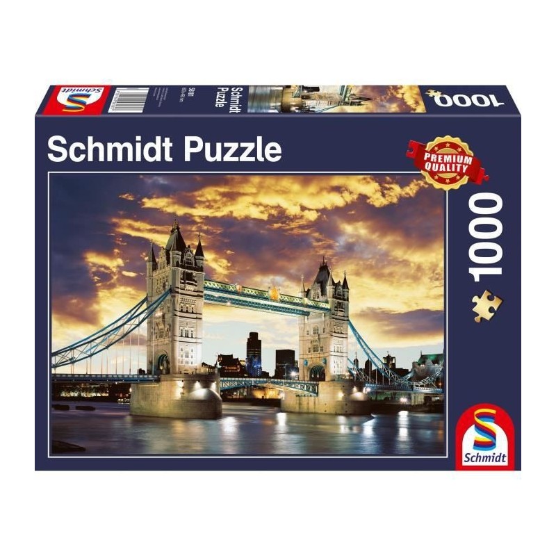 Puzzle Tower Bridge, Londres, 1000 pcs