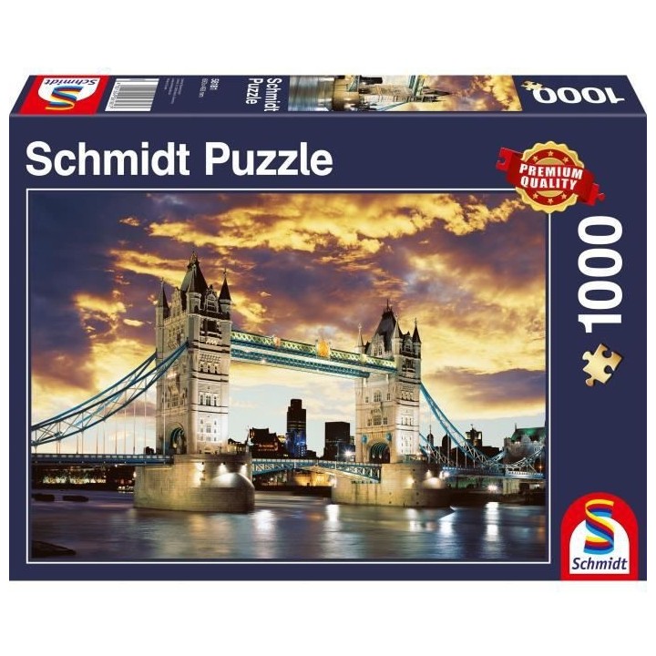 Puzzle Tower Bridge, Londres, 1000 pcs