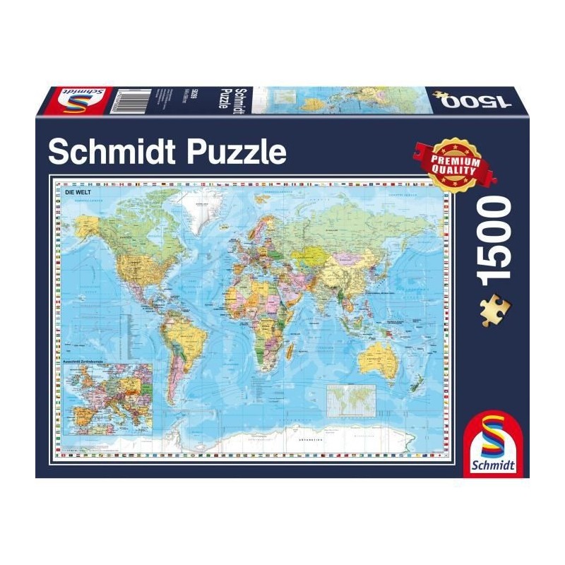 Puzzle Planisphere, 1500 pcs