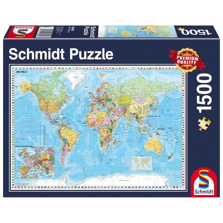 Puzzle Planisphere, 1500 pcs