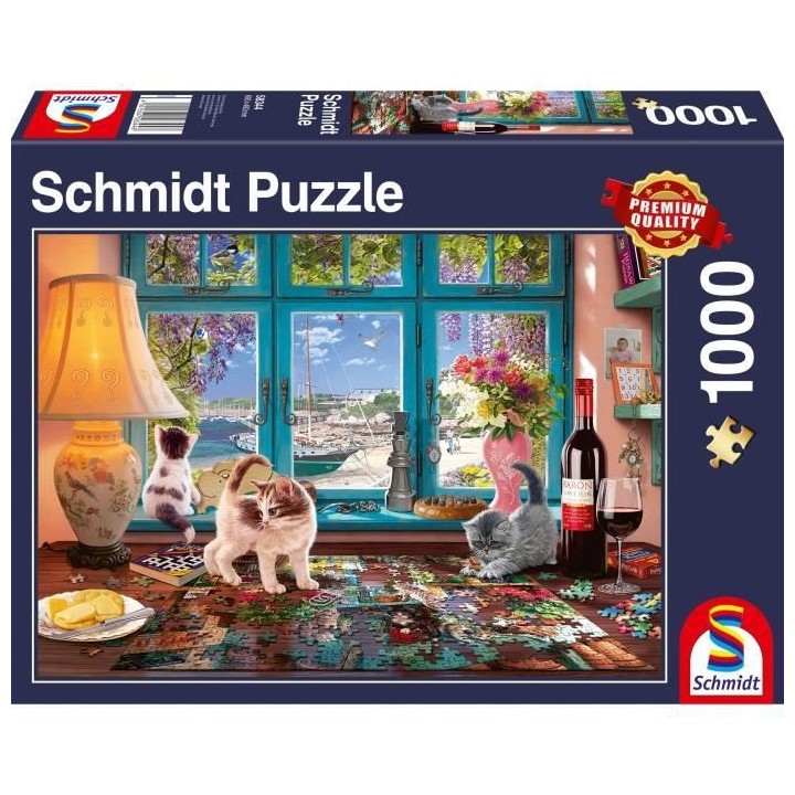 Puzzle Puzzle romantique, 1000 pcs