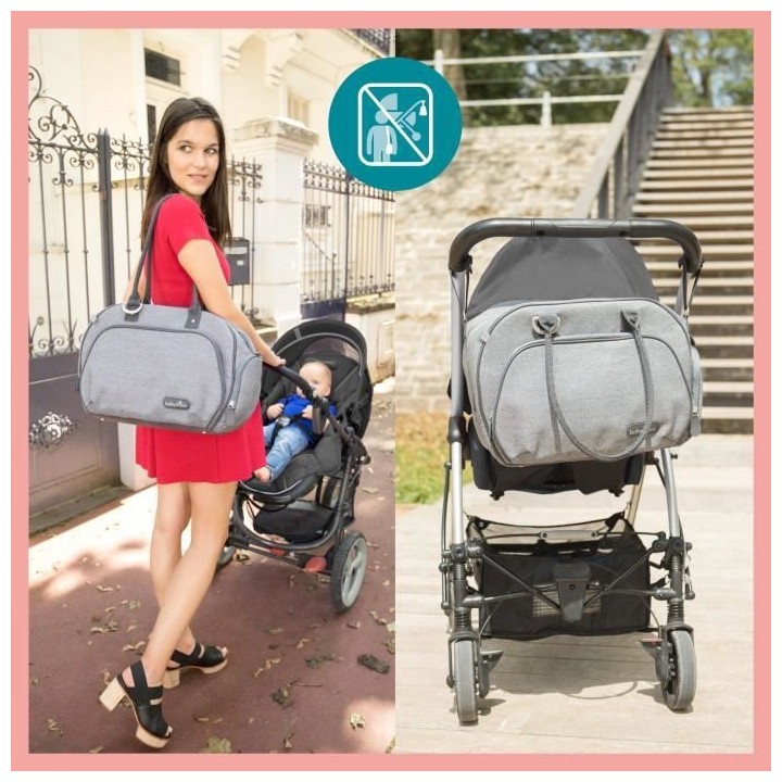BABYMOOV Sac a langer Trendy Bag Smokey