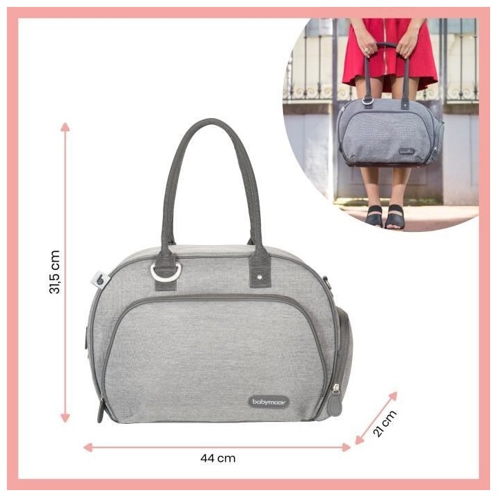 BABYMOOV Sac a langer Trendy Bag Smokey