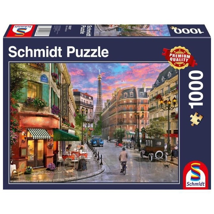 Puzzle Vue sur la tour Eiffel, 1000 pcs