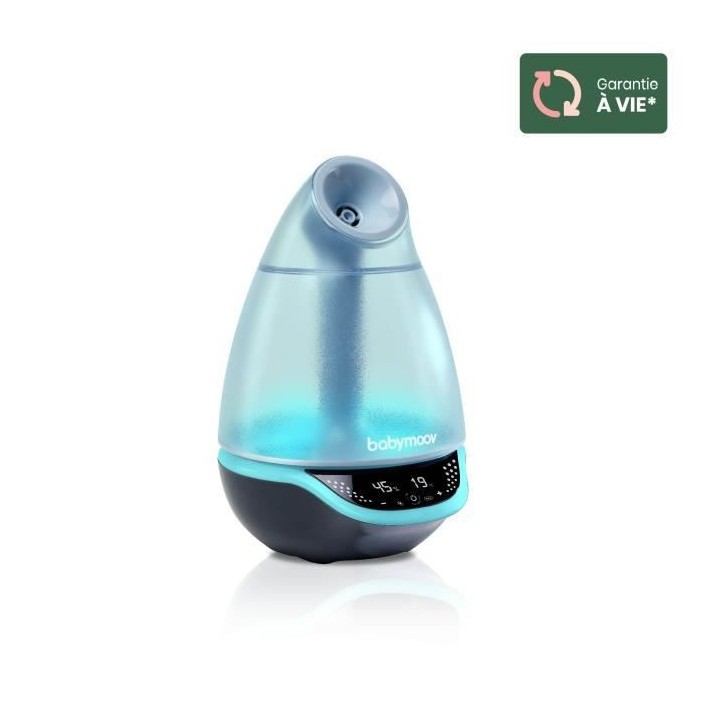 Babymoov Hygro(+) – Humidificateur d'air, 22h d'Autonomie, Silencieu