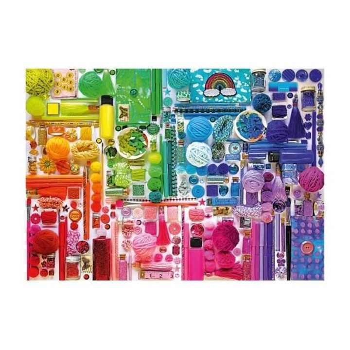Puzzle - SCHMIDT SPIELE - Les couleurs de l'arc-en-ciel - 1000 pieces