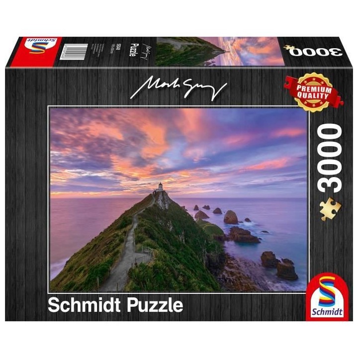 Puzzle Nugget Point Lighthouse, The Catlins, South Island - New Zealan