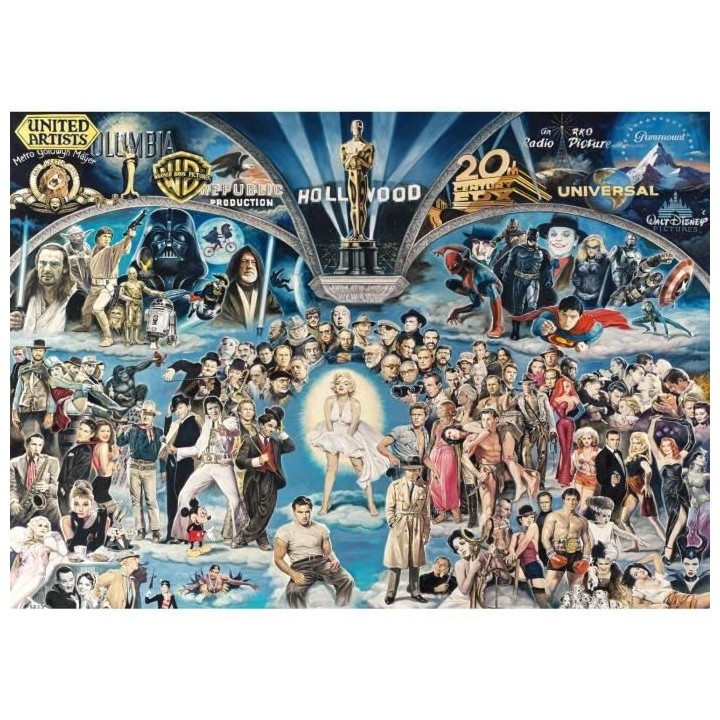 Puzzle Hollywood, 1000 pcs
