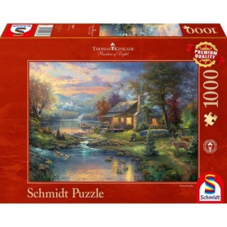 Puzzle Dans le paradis naturel, 1000 pcs