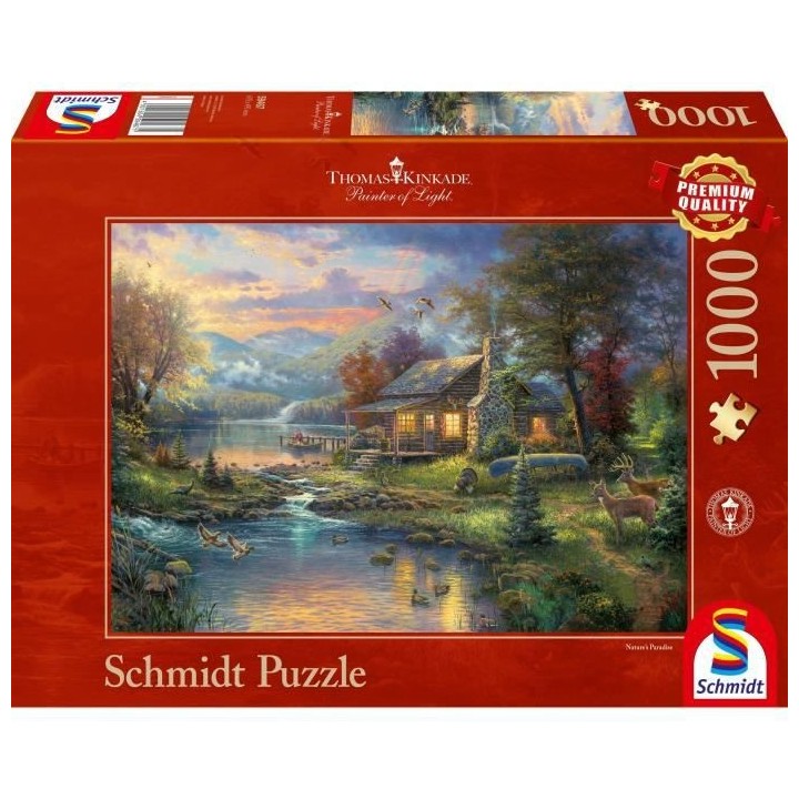 Puzzle Dans le paradis naturel, 1000 pcs