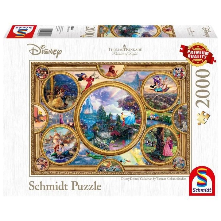 Puzzle Disney Dreams Collection, 2000 pcs