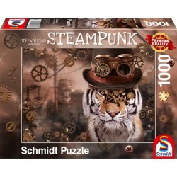 Puzzle Steampunk Tigre,...