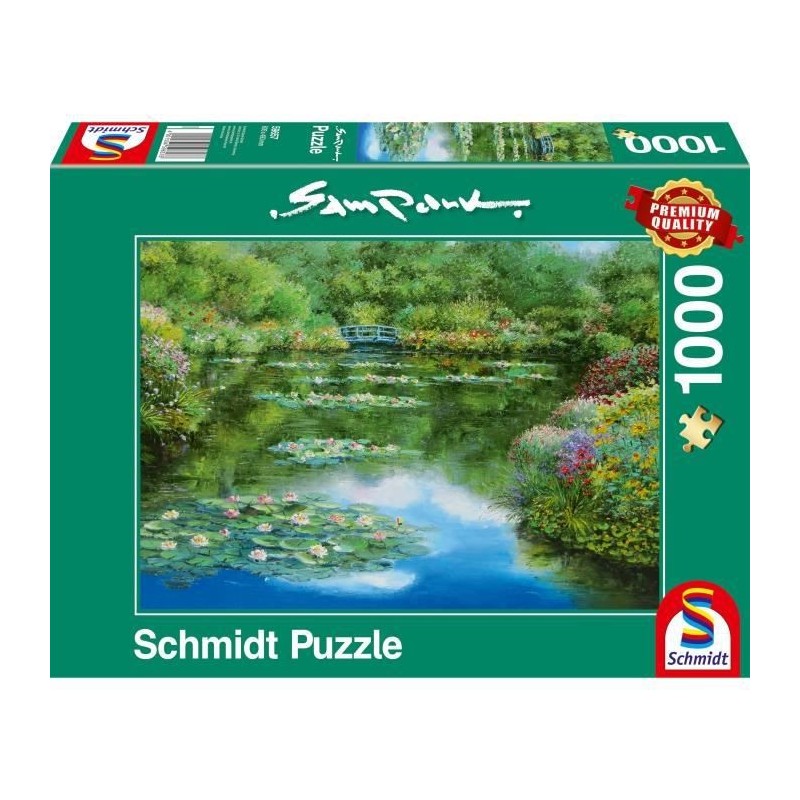 Puzzle �étang aux nénuphars, 1000 pcs