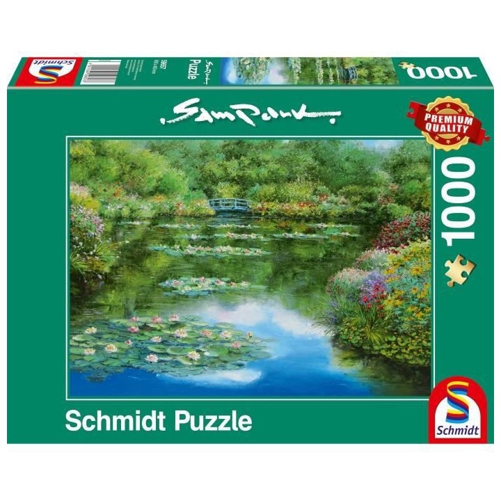 Puzzle �étang aux nénuphars, 1000 pcs
