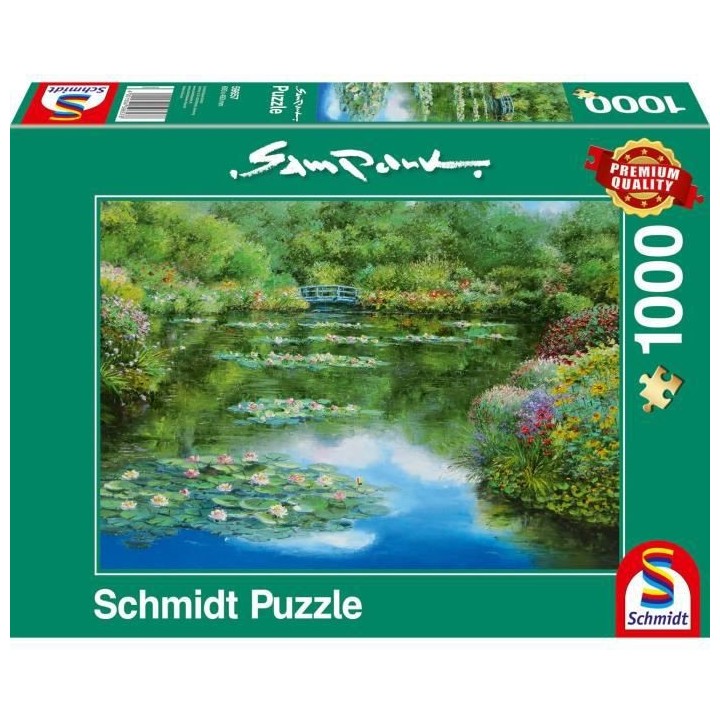 Puzzle �étang aux nénuphars, 1000 pcs