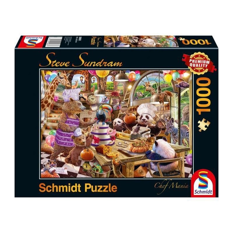 Puzzle Chef Mania, 1000 pcs