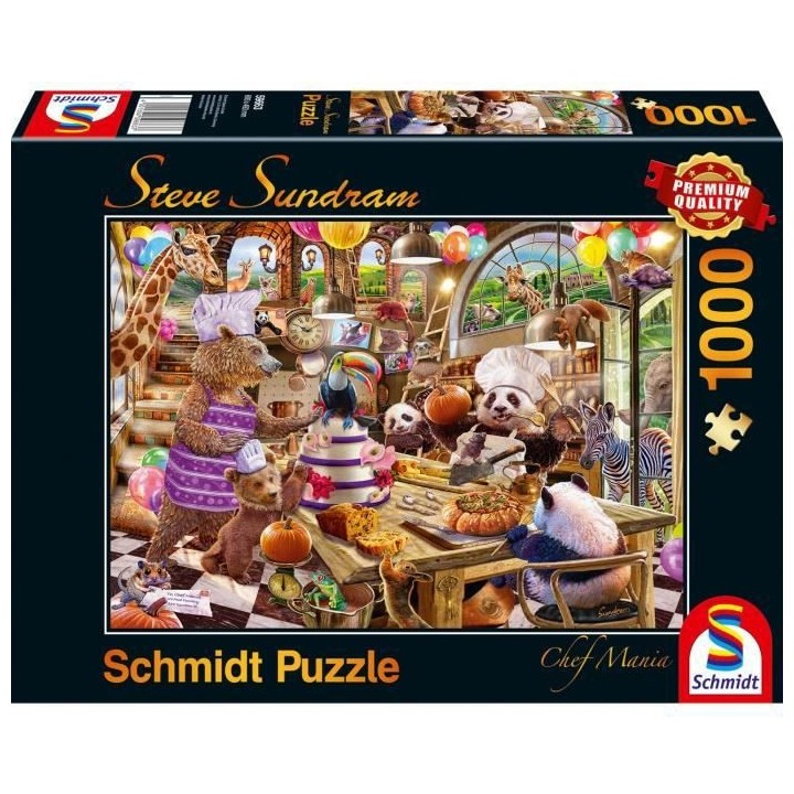 Puzzle Chef Mania, 1000 pcs