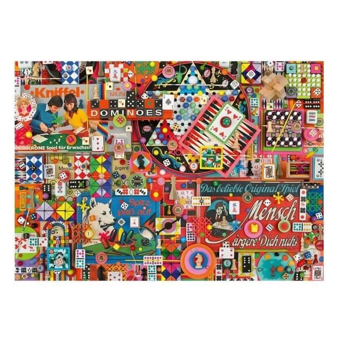 Puzzle - SCHMIDT SPIELE - Jeux de société vintage - 1000 pieces