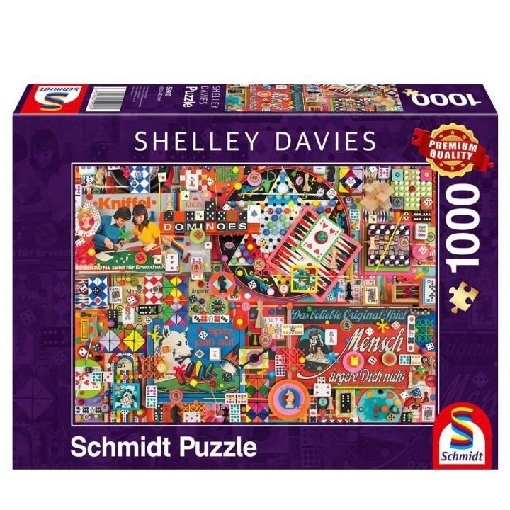 Puzzle - SCHMIDT SPIELE - Jeux de société vintage - 1000 pieces