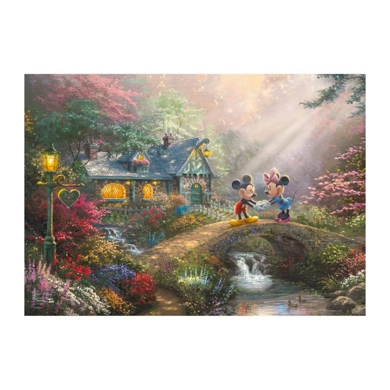 Puzzle - SCHMIDT SPIELE - Disney, Mickey & Minnie - 500 pieces