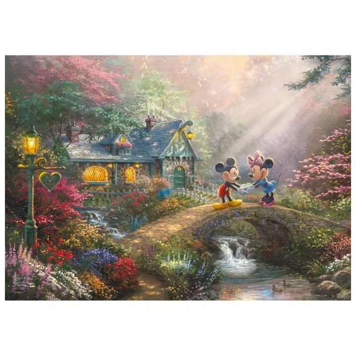 Puzzle - SCHMIDT SPIELE - Disney, Mickey & Minnie - 500 pieces