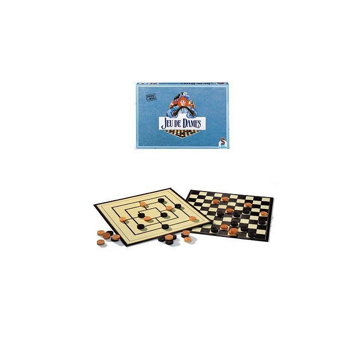 Jeu de Dames - Jeu de société - Classic line - SCHMIDT AND SPIELE