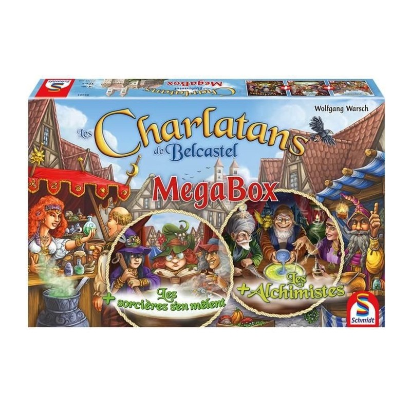 Charlatans de Belcastel - Jeu de société - SCHMIDT SPIELE - Megabox