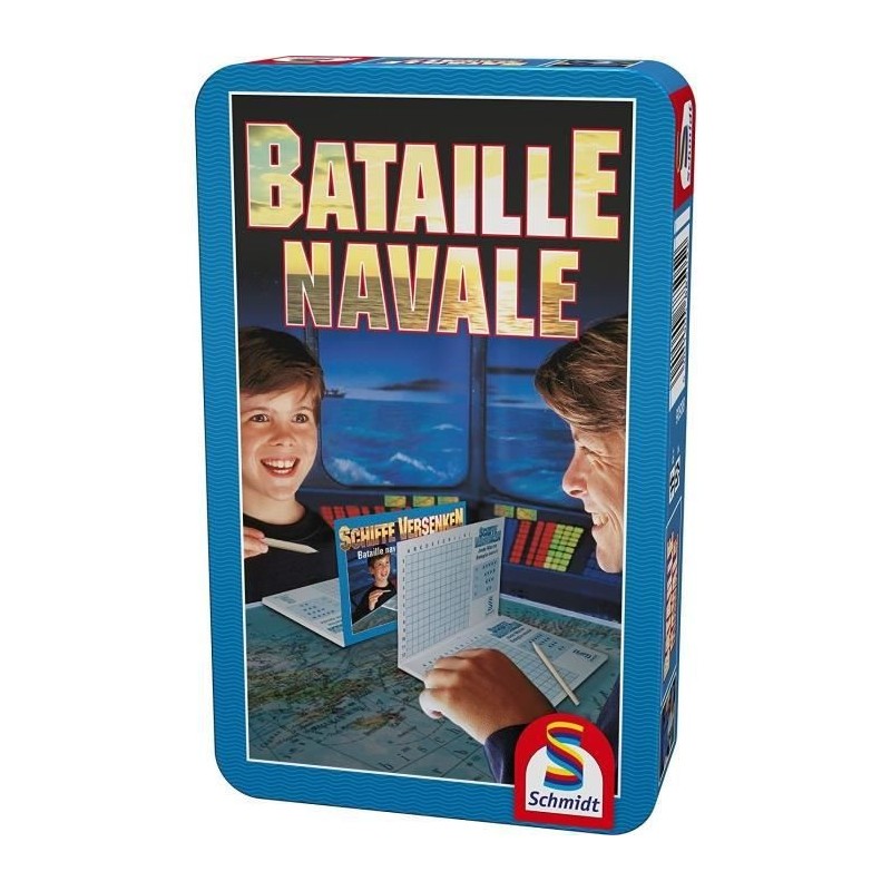 Bataille navale - Jeu de poche - SCHMIDT AND SPIELE