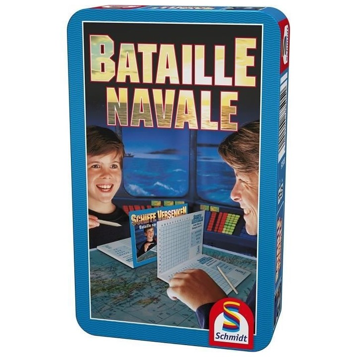Bataille navale - Jeu de poche - SCHMIDT AND SPIELE