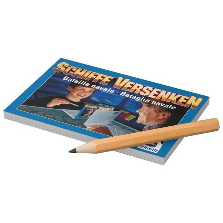 Bataille navale - Jeu de poche - SCHMIDT AND SPIELE