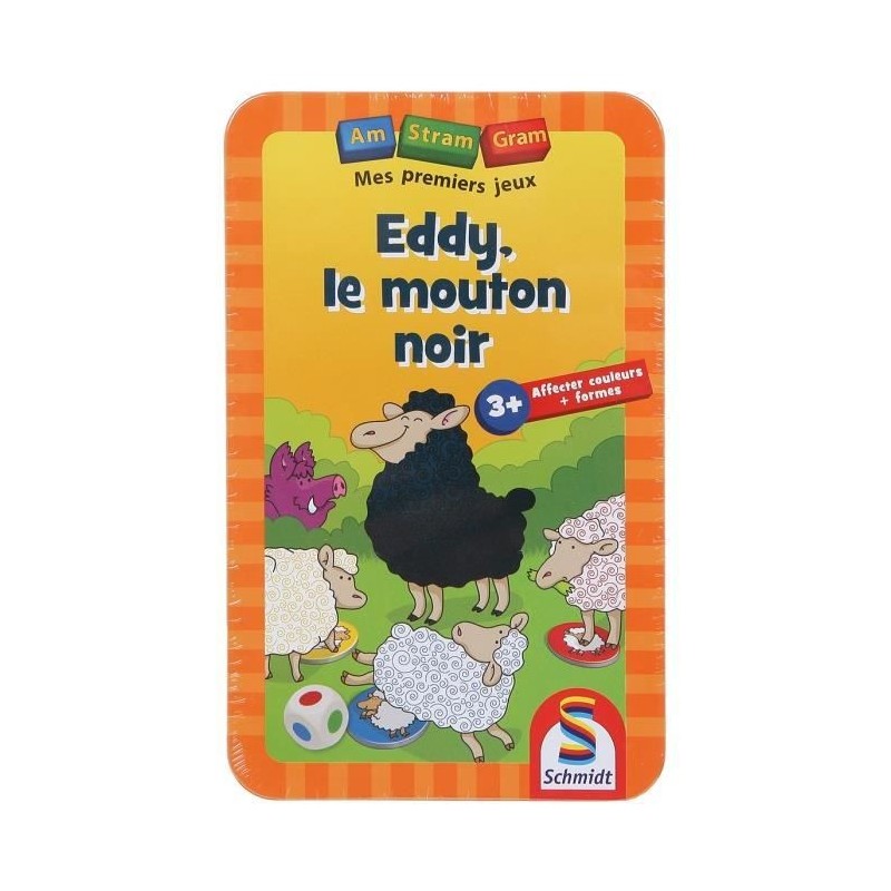 Eddy le mouton noir - Jeu de poche - Am Stram Gram - A partir de 3 ans - SCHMIDT SPIELE