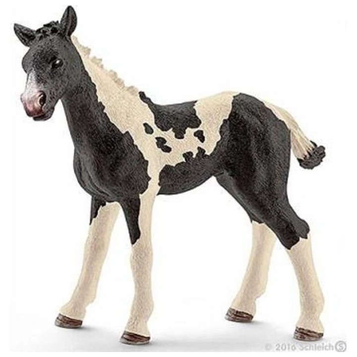 Schleich Figurine 13803 - Animal de la ferme - Poulain Pinto