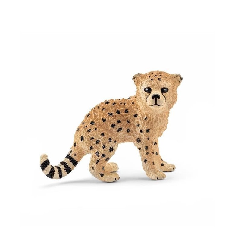 SCHLEICH Figurine 14747 - Animal de la savane - Bébé guépard