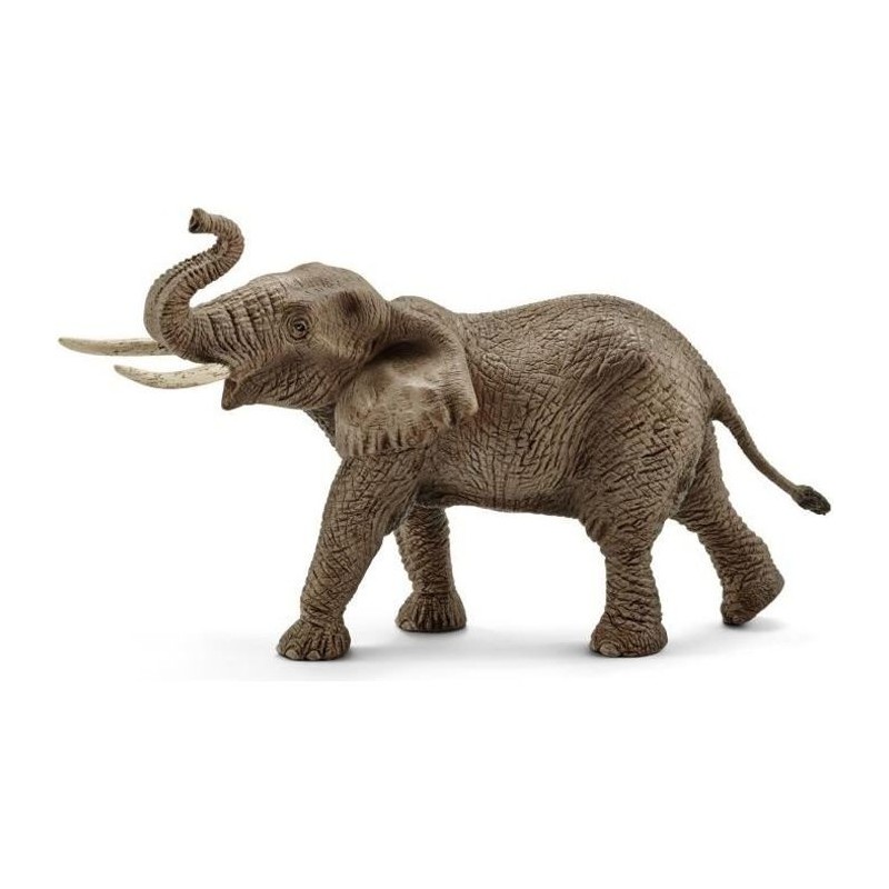 Schleich Figurine 14762 - Animal de la savane - Éléphant d'Afrique mâle