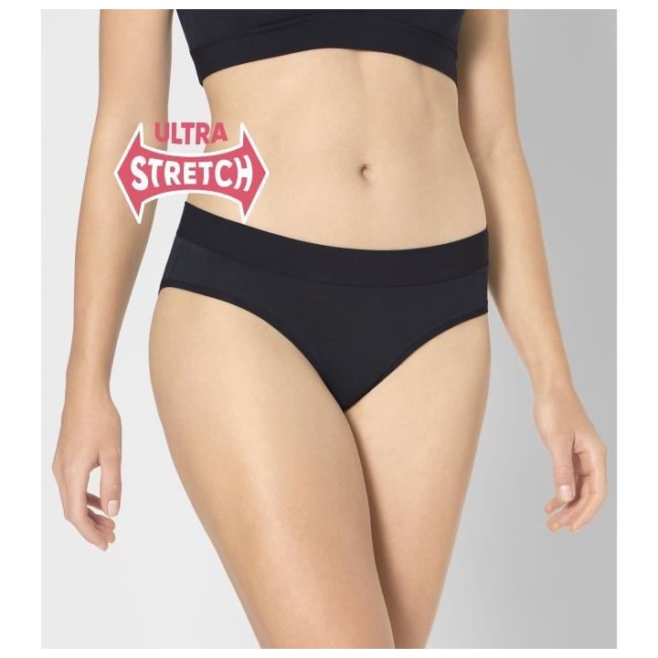 SLOGGI Shorty Go Allround Taille Unique Noir Femme