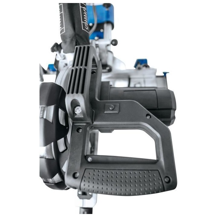 Scie a onglet radiale SCHEPPACH 255 mm - 2000W) + 2 lames carbure (48