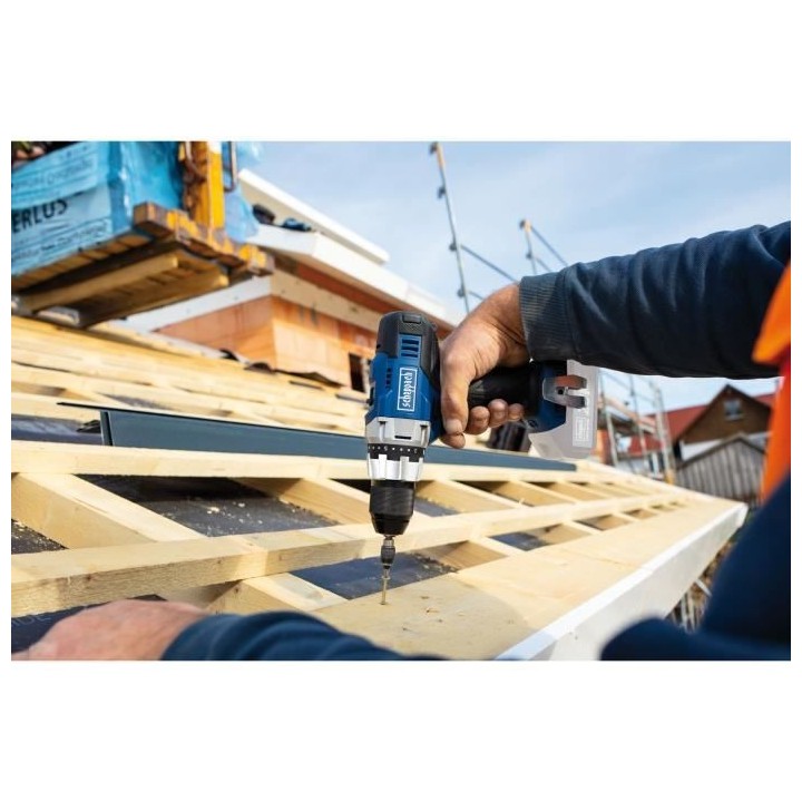 SCHEPPACH Perforatrice sans fil CDD45-20ProS - 20 V sans chargeur ni b