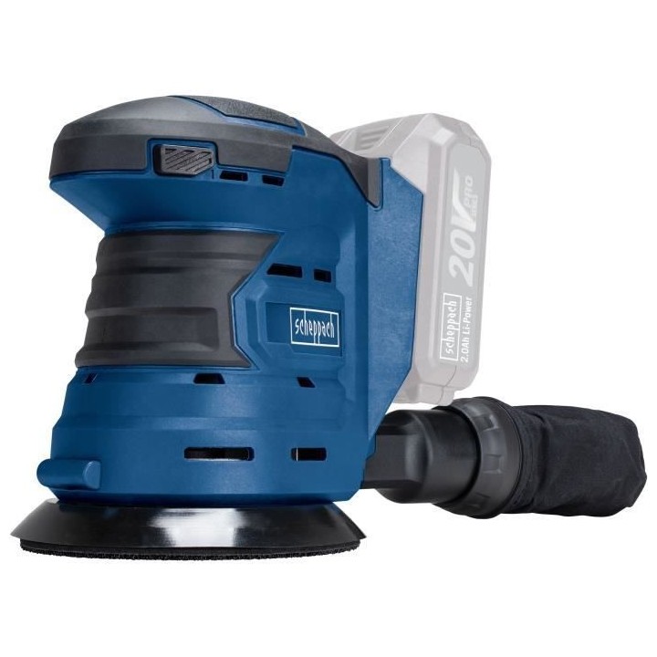 SCHEPPACH Ponceuse excentrique sans fil COS125-20ProS - 20 V sans char