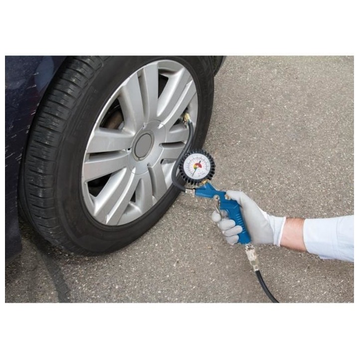 Compresseur d'air portatif Scheppach AIR FORCE 4 - 1100 W - 8 bars (Li