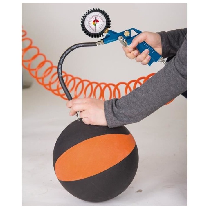 Compresseur d'air portatif Scheppach AIR FORCE 4 - 1100 W - 8 bars (Li