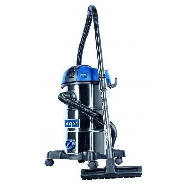 Aspirateur eau et poussiere Scheppach - NTS30 Premium - Cuve inox 30L