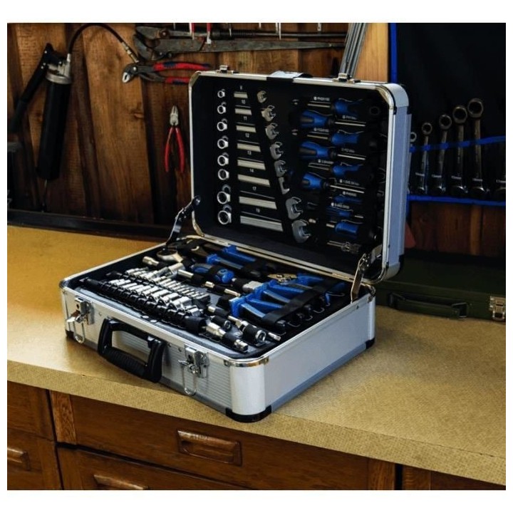 Malette a outils SCHEPPACH 101 outils en chrome vanadium - TB150