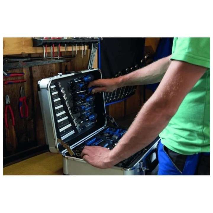 Malette a outils SCHEPPACH 101 outils en chrome vanadium - TB150