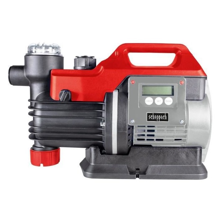 Pompe a eau SCHEPPACH 1000 W - 4 400L/h - GP1000JET LCD