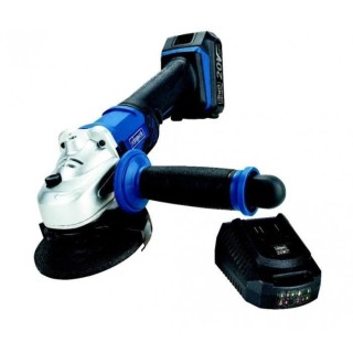 Meuleuse d'angle sans fil SCHEPPACH 115 mm - 20V (1 batterie 2,0 Ah +