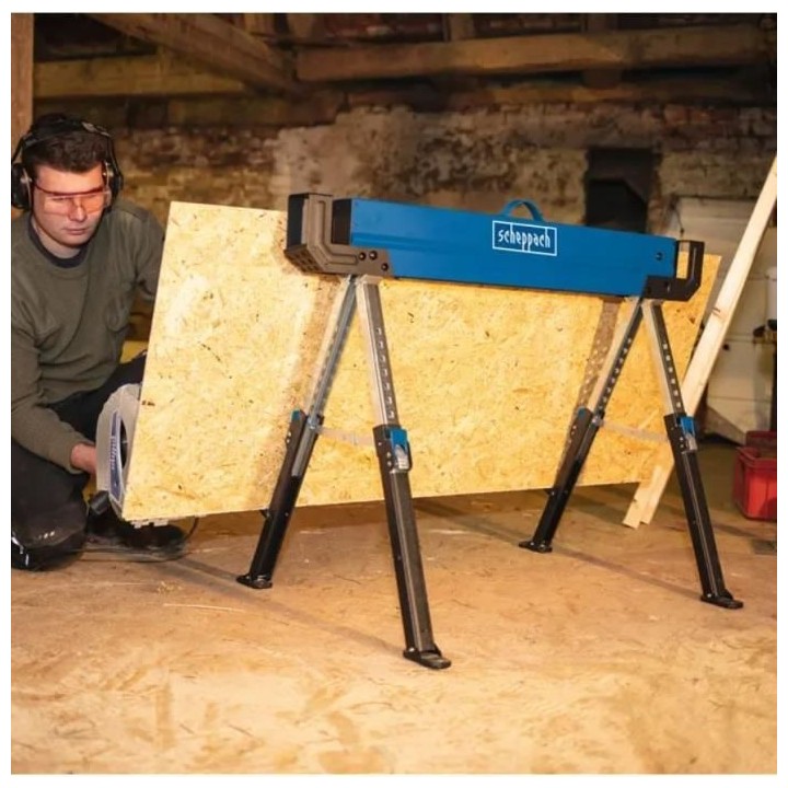 Lot de 2 Tréteaux SCHEPPACH 820 mm - MWB600