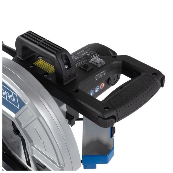 Scie a onglet multi-matériaux radiale SCHEPPACH 254 mm avec piétemen