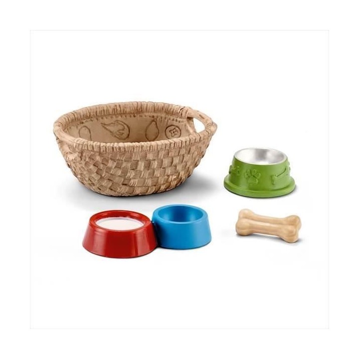 SCHLEICH - Figurine 42293 Nourriture pour chiens et chats