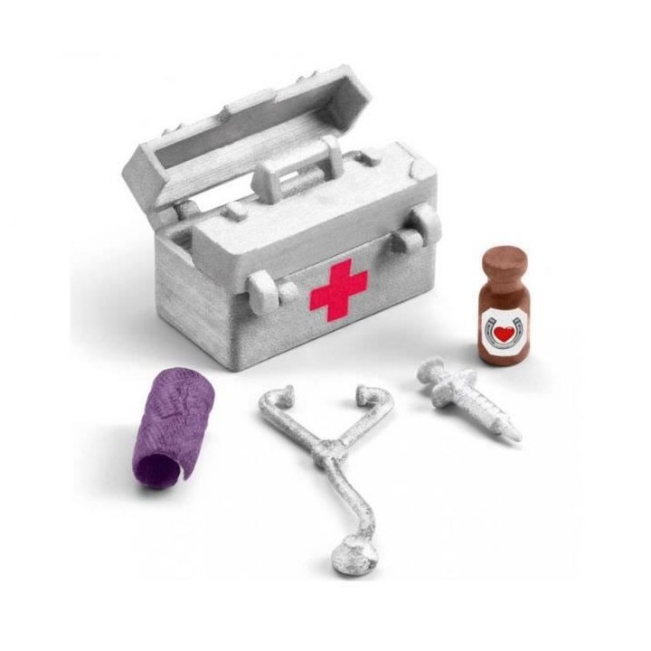 SCHLEICH - Figurine 42364 Pharmacie d'écurie